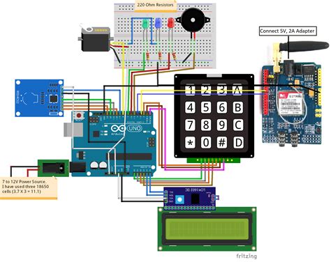 rfid and keypad door lock and alert system using arduino|arduino automatic door locking system.